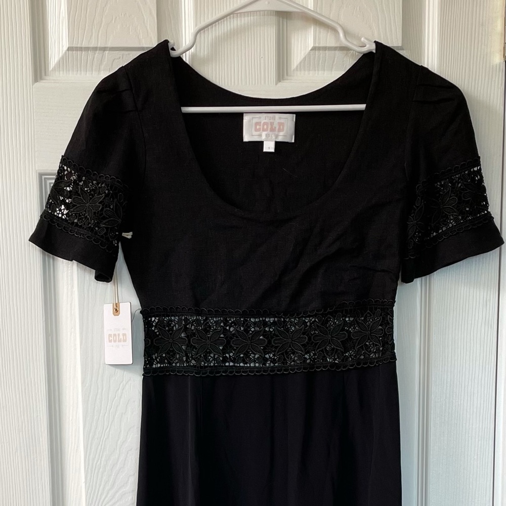 Stone Cold Fox Black Maxi